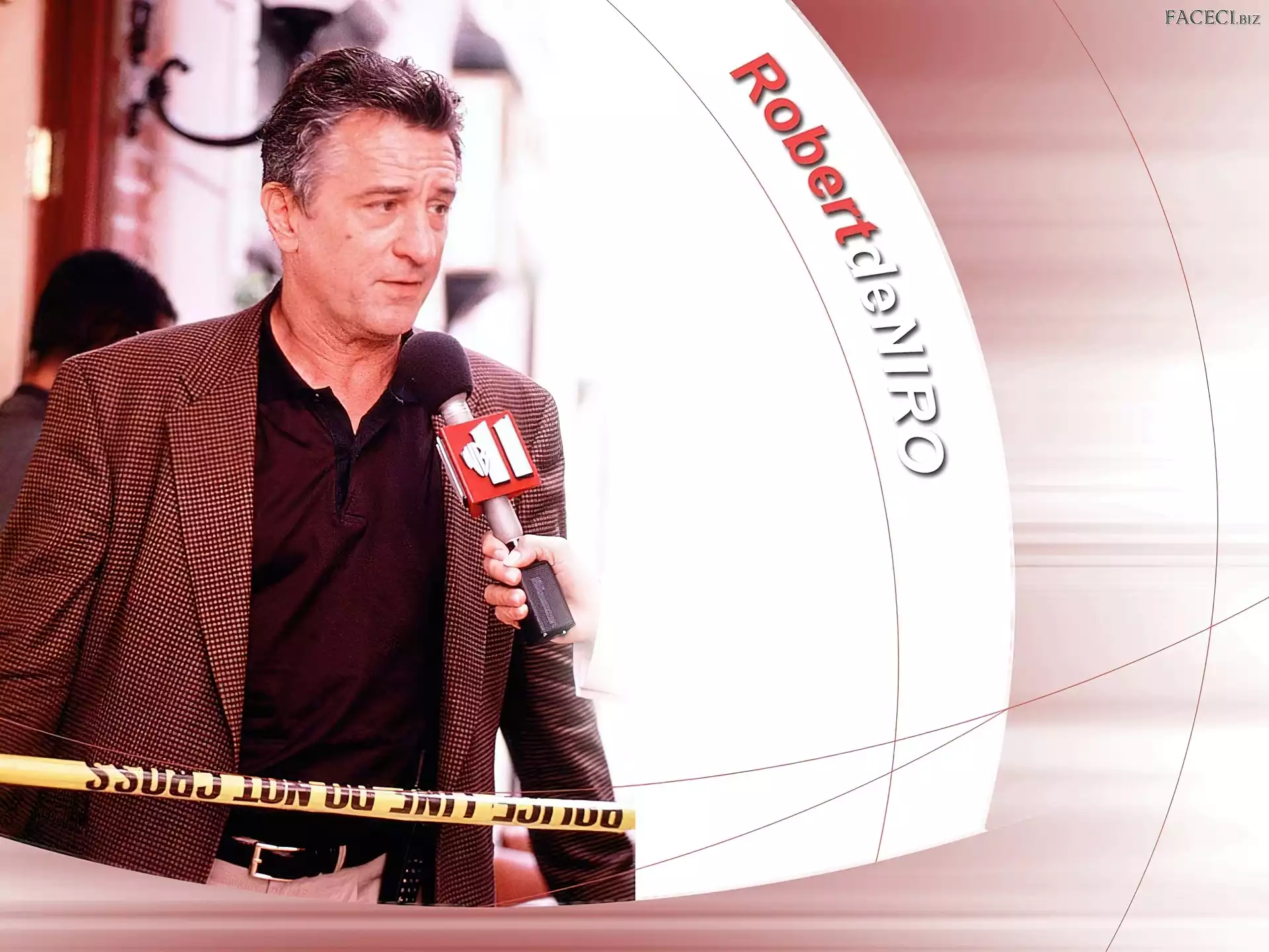 Robert De Niro, mikrofon